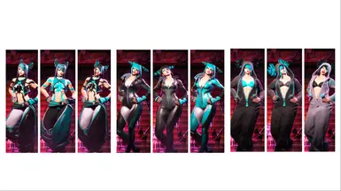 Juri Cyan Black Color Bundle