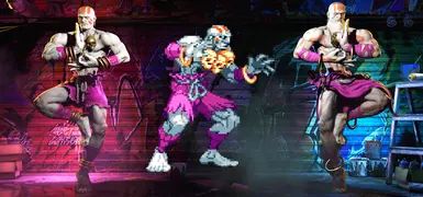 Dhalsim Necro MVC2 Color (Color 2 Costume 1 or 2)