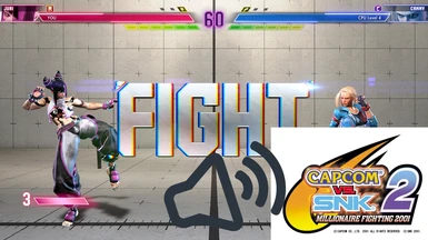 Capcom VS SNK 2 - Announcer MOD