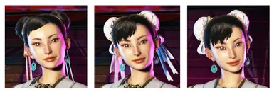 Chun Li C3 with C1 and C2 Hairs