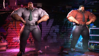 Metro City Mayor Outfit for Zangief (Update Dec 4th)