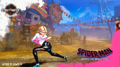 Spider-Gwen Cammy Style at Street Fighter 6 Nexus - Mods and community