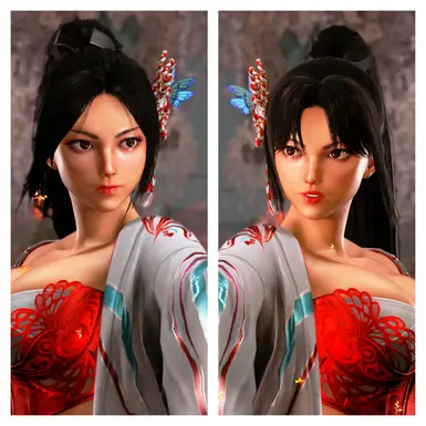 Mai C1 and Mai C2 Hairs for Mai C3 Outfit