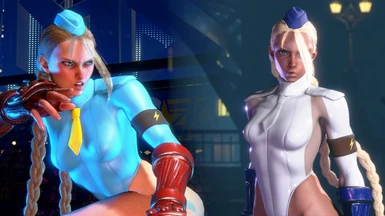 Goth Cammy Classic Costume All Black with White Hair and Optional Black  Lips Black Eyebrows at Street Fighter 6 Nexus - Mods and community