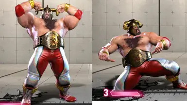 Costumes, ZANGIEF, Character Data