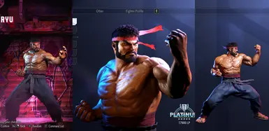 Ryu with No Cloak and No Sandals at Street Fighter 6 Nexus - Mods