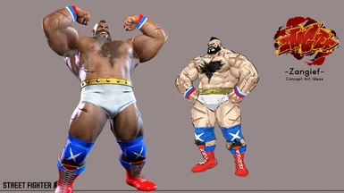 Classic Zangief Shaved and Muscle Mod at Street Fighter 6 Nexus - Mods and  community