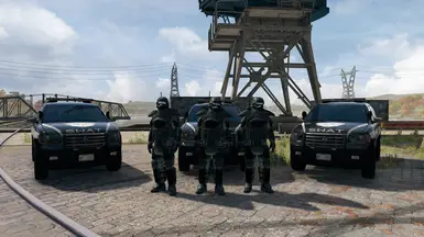 Police enforcers provided by Slezius_