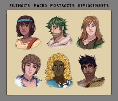 Felinac's Pacha Portraits Replacement