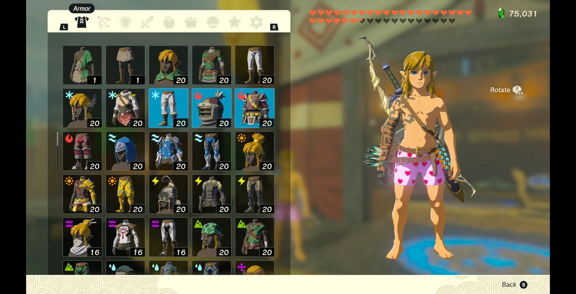 Pink Underwear [The Legend of Zelda: Tears of the Kingdom] [Mods]