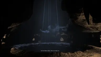 Darker lighting for Bearly Buried!