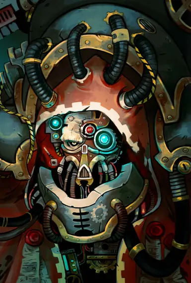 Mechanicus 1 Character Portraits for Rogue Trader