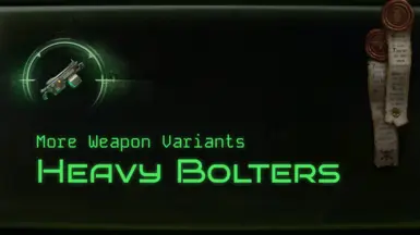 Heavy Bolter Patterned Variants at Warhammer 40,000: Rogue Trader Nexus ...