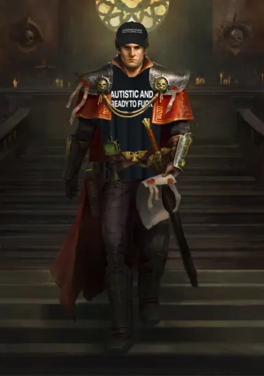 Defender Of The Spectrum - A Totally Serious Custom Heinrix Portrait
