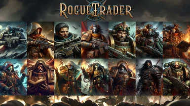 High Quality Rogue Trader Portrait Pack