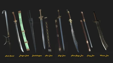 Wurim Armory - Chinese weapon pack