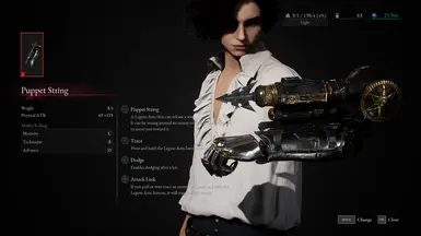 Before - Gear Selection Screen (Puppet String) (HUD On)