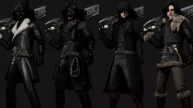 Extended Dark Clothing Retextures Lies of P