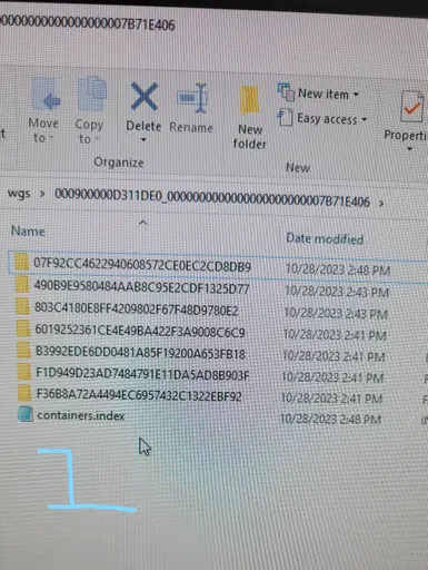 Original folders