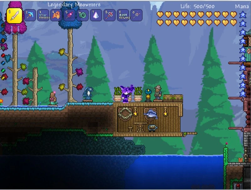 terraria 1.3 mobile all items map download