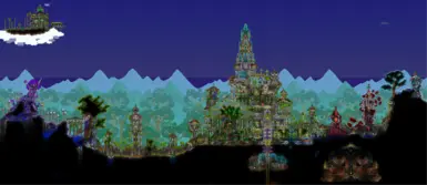 Steam Community: Terraria. Overgrown castle. Downloadable at