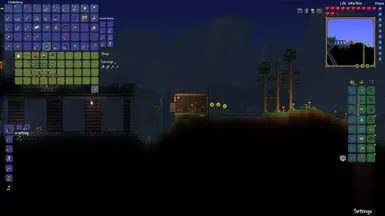 terraria - How does the distribution of ores & chests change with