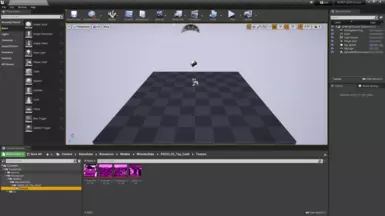 Basic UE template project