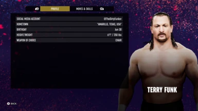 Terry Funk Character Profile