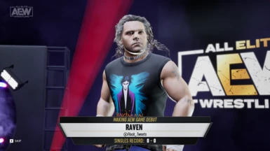 WCW Raven (Fight Forever Style) at AEW: Fight Forever Nexus - Mods and ...