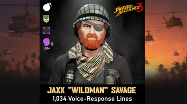 Jaxx WILDMAN Savage (custom voice)