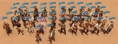 10+ Level Icons (11 to 46 skipping 41-44)