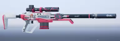 Anime style weapon skin of Tess 4star weapon