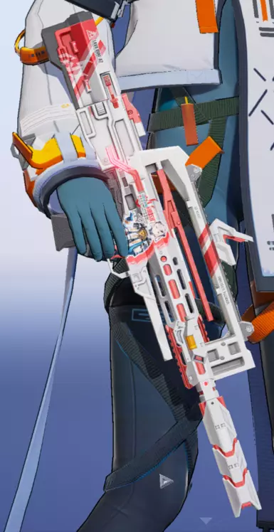 Anime style weapon skin of Fritia SSR 5star weapon