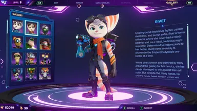 Concept Rivet at Ratchet & Clank: Rift Apart Nexus - Mods and community