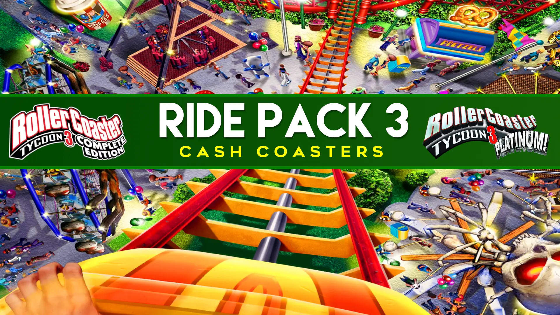 RCT3 28 STRUCTURES PACK file - RollerCoaster Tycoon 3 - ModDB