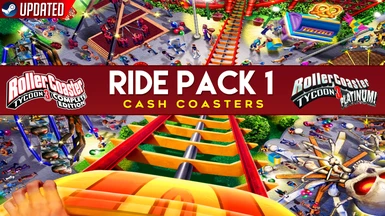 RCT3 - CASH COASTERS - Pack 1