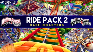 RCT3 - CASH COASTERS - Pack 2
