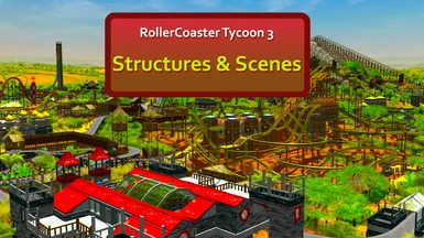 RCT3 - 28 STRUCTURES and SCENES