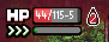 show HP in Hub