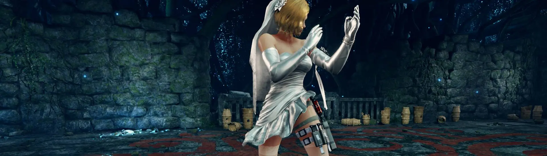 Nina Remove Wedding Dress Train at Tekken 8 Nexus - Mods and community