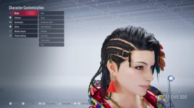 Improved skin tone customizer with working facial hair and eyebrows for all characters except Feng