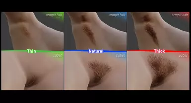 Hairy Mod for all girls