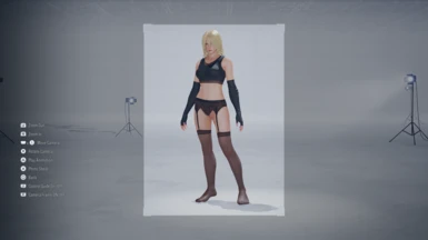 Remove First Miniskirt (Plain with Belt) in Character Customization
