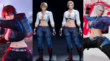 Tekken 8 Leo Tied Top (Includes Lidia) (Remake)