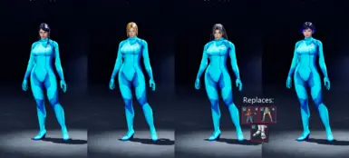 Zero Suit for Zafina and Nina and Jun and Reina