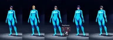 Zero Suit for Zafina and Nina and Jun and Reina and Anna