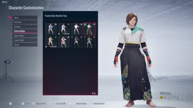 Barefoot Asuka in Hakama Compatible with NecDaz Improved Foot Models