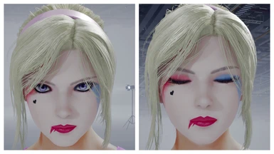 Harley Quinn Suicide Squad Makeup for Lili