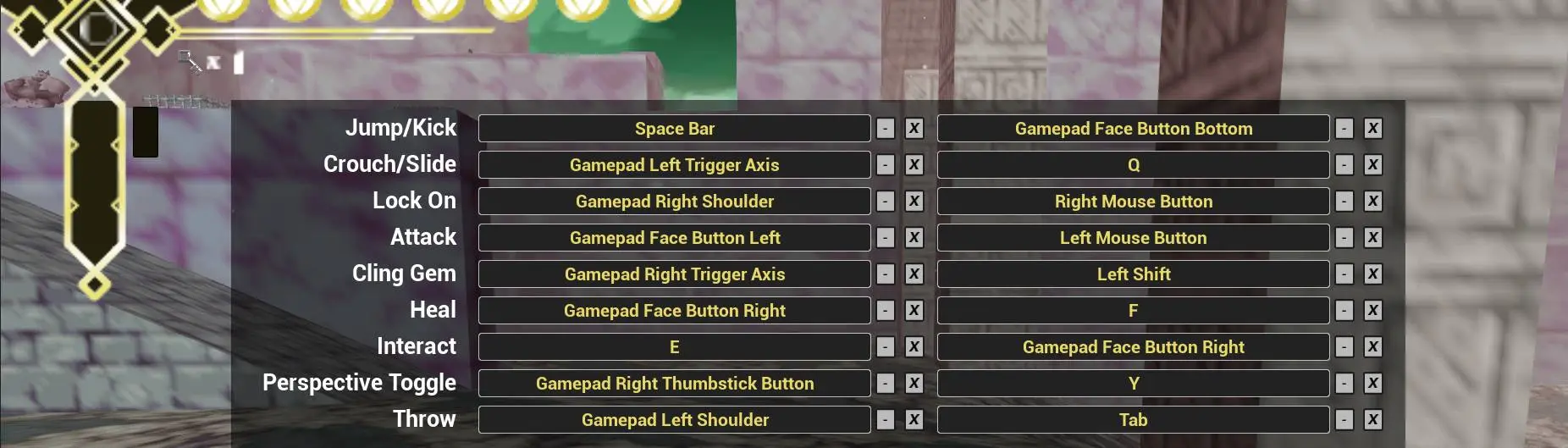 Controls Rebind Menu at Pseudoregalia Nexus - Mods and community