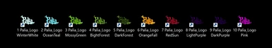 Colorful Palia Icons - Text Icon